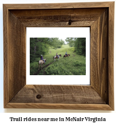 trail rides near me in McNair, Virginia